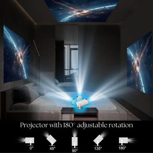 LumiCast | Smarter 4K-HD-Projektor für Kinoerlebnisse3