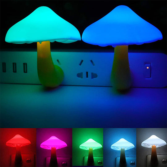 LumiShroom | Lichtgesteuertes Pilz-Nachtlicht2