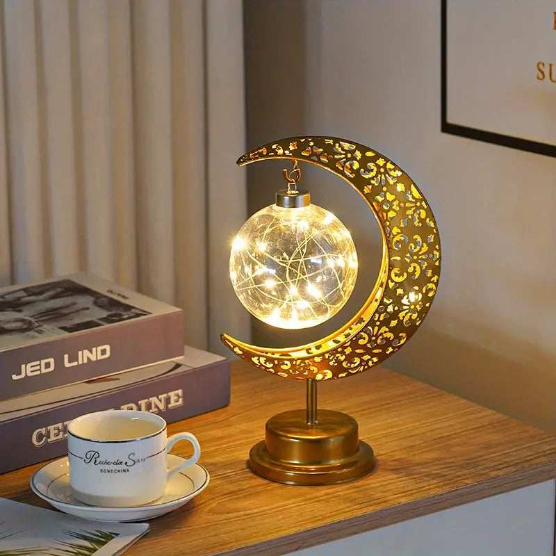 LunaGlow | Kreative & Luxus Tischlampe1