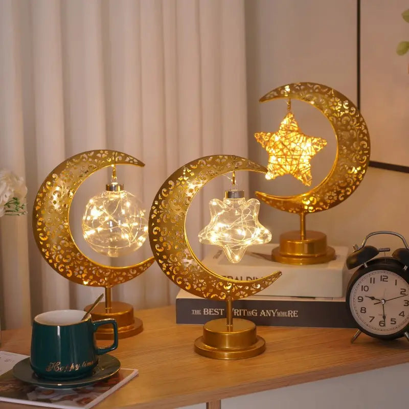 LunaGlow | Kreative & Luxus Tischlampe10