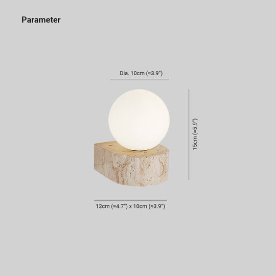 LunaStone | Marble Sphere Wandleuchte6