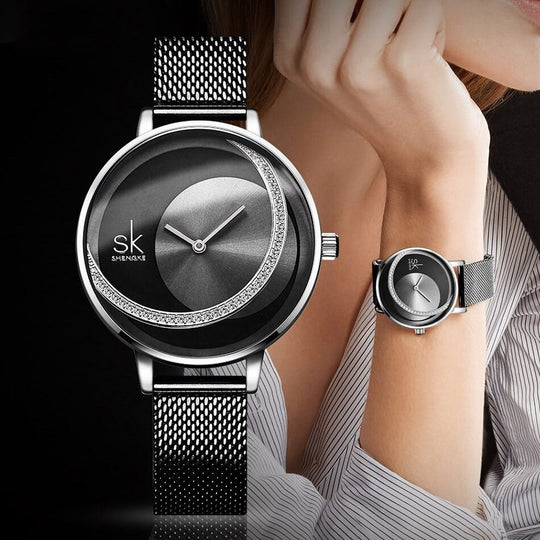 LunaTime | Elegante Mondphasenuhr für Damen1