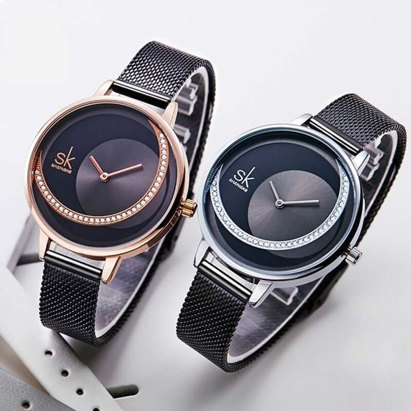 LunaTime | Elegante Mondphasenuhr für Damen4