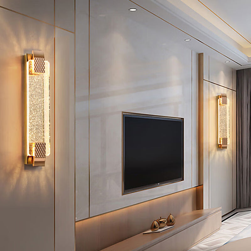 LuxeLine | Dimmbare Kristall-Wandleuchte1