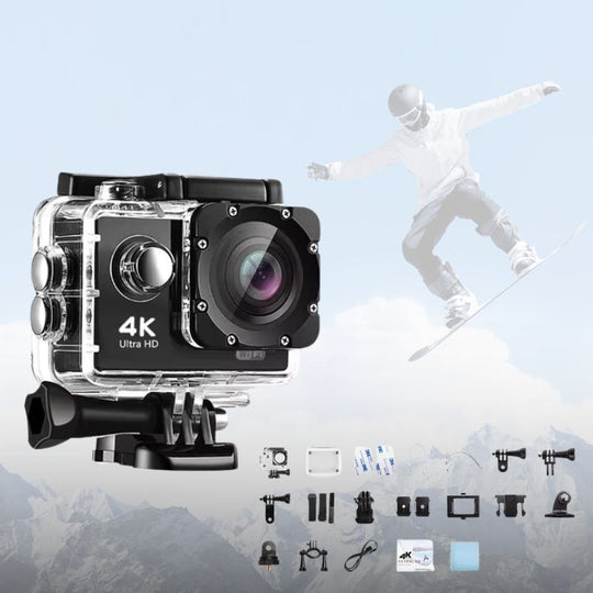 ActionView | 4K Sportkamera – Ultra HD Aufnahmen für jedes Abenteuer