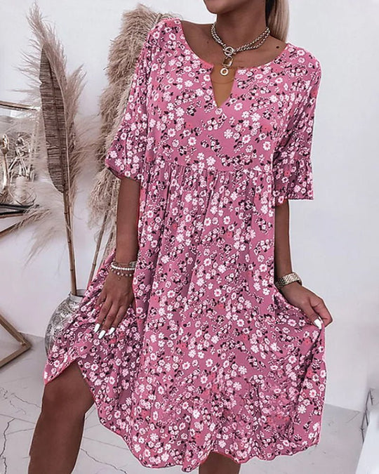 Maja | Damen Sommer Strandkleid | Midi1