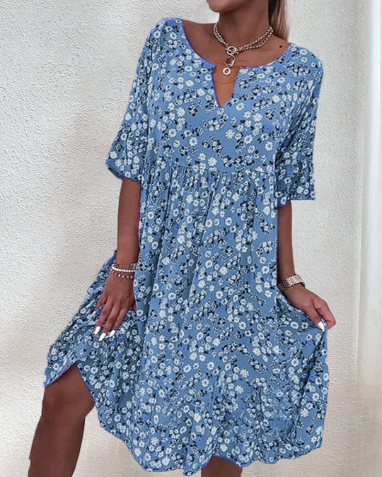Maja | Damen Sommer Strandkleid | Midi4