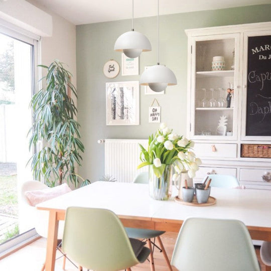BlossiGlow | Makrone Blume Knospe Design Lampe