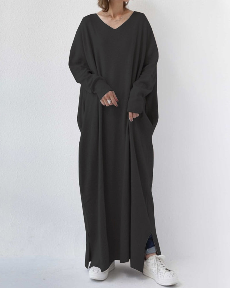 Malina | Damen Langarm Abendkleid | Maxi10