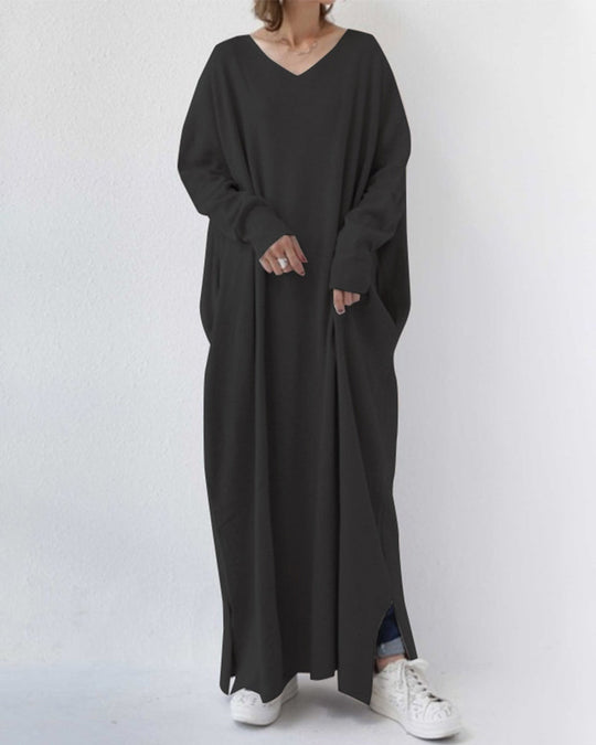 Malina | Damen Langarm Abendkleid | Maxi10