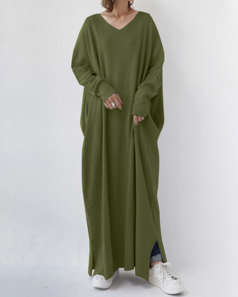 Malina | Damen Langarm Abendkleid | Maxi11