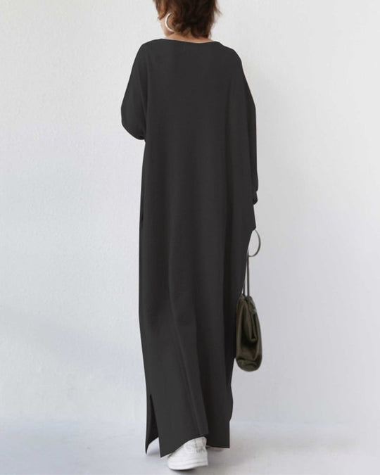 Malina | Damen Langarm Abendkleid | Maxi4