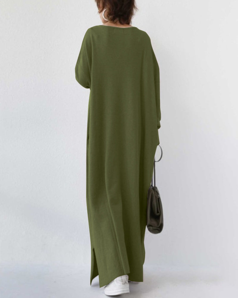 Malina | Damen Langarm Abendkleid | Maxi5