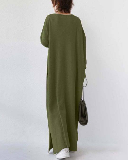 Malina | Damen Langarm Abendkleid | Maxi5
