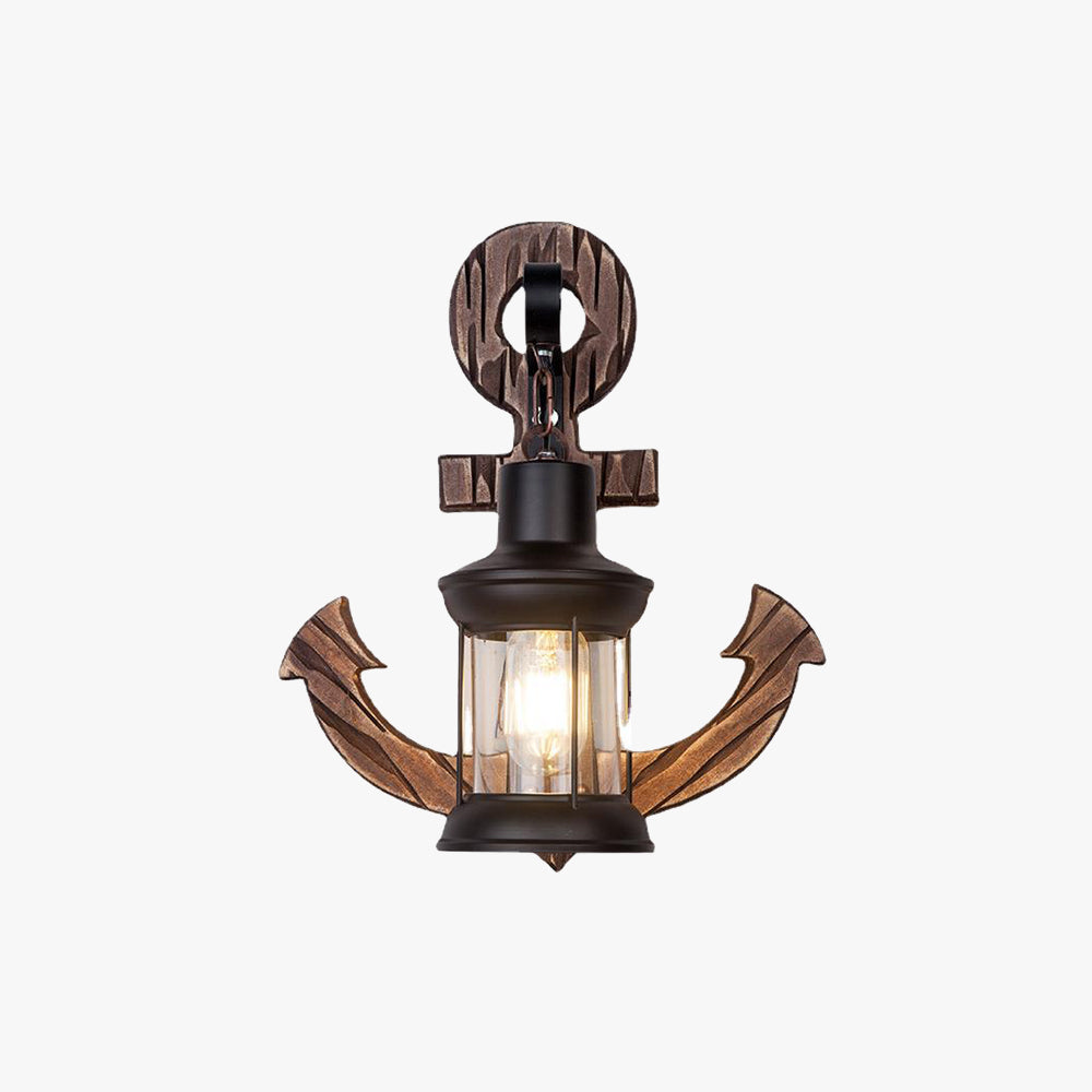 MarineGlow | Holz-Anker LED-Lampe13