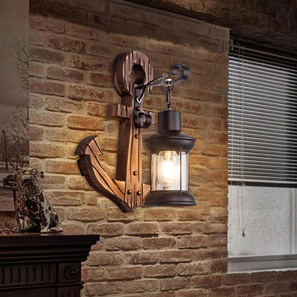 MarineGlow | Holz-Anker LED-Lampe4