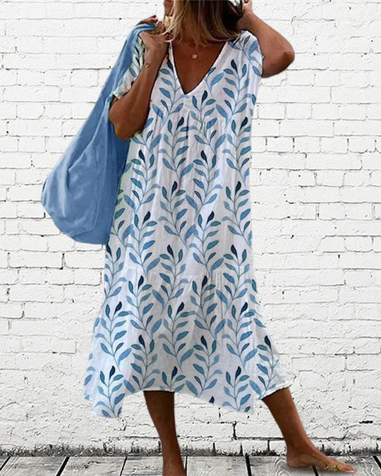 Marlene | Damen Luftige Sommerkleid | Maxi1