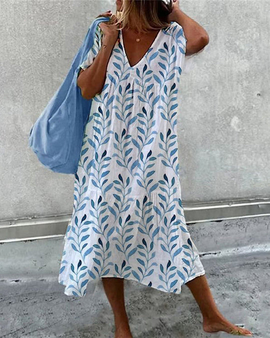 Marlene | Damen Luftige Sommerkleid | Maxi4