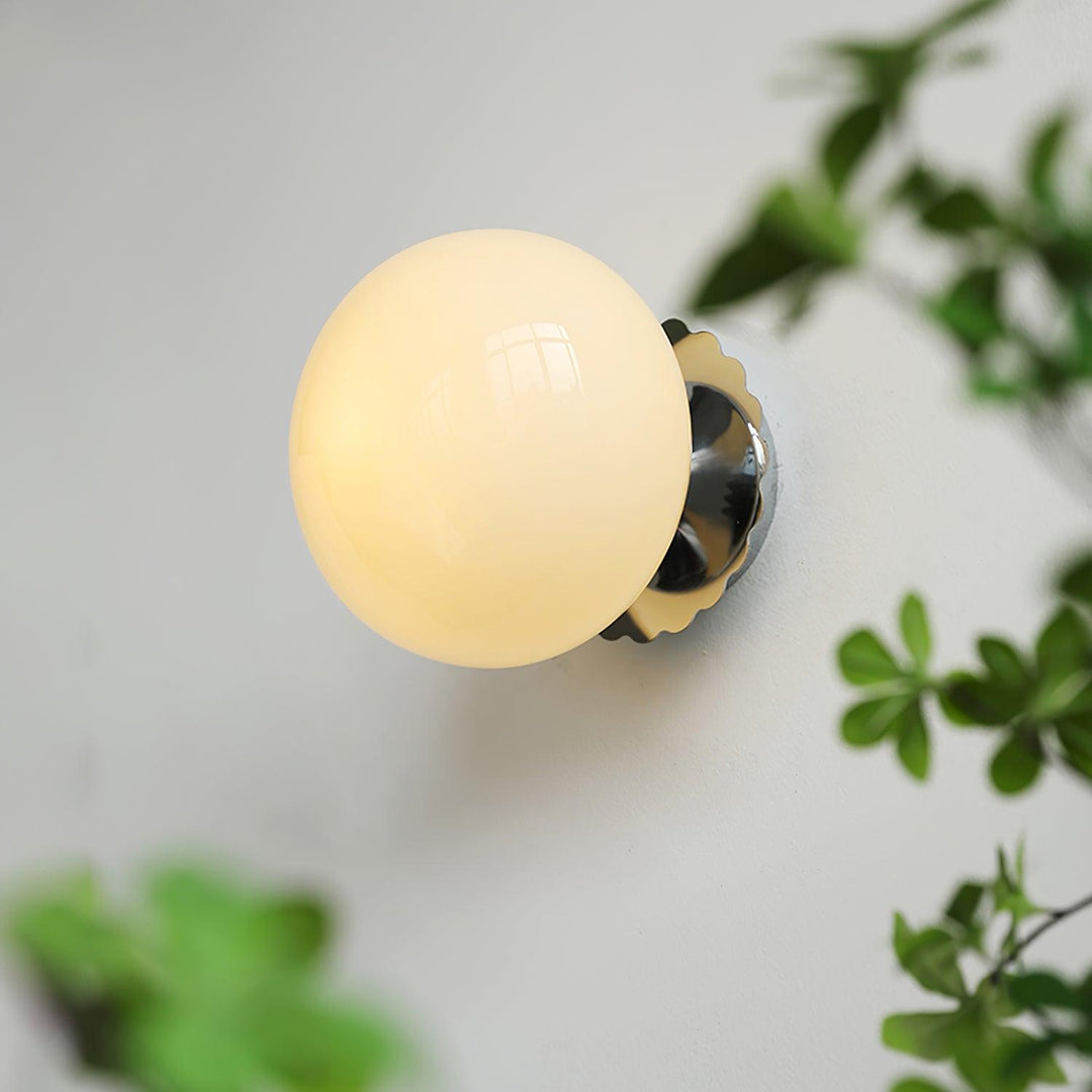 GlowMallow | Wandleuchte – Stilvolle Kugel mit Sanfter Ausstrahlung
