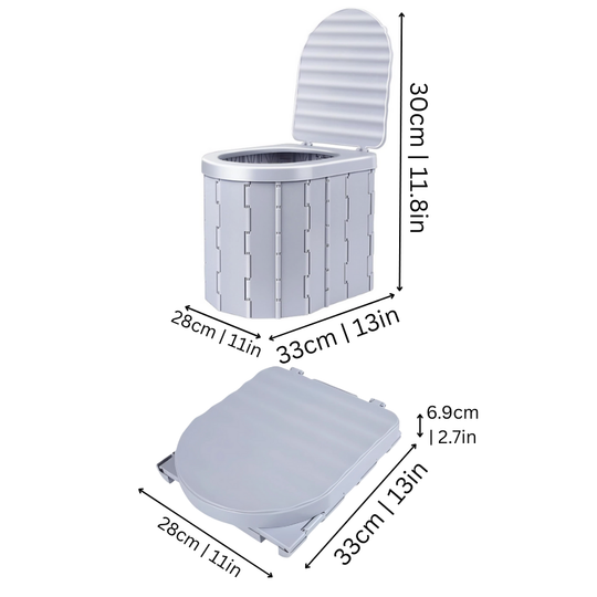 ThronGo | Faltbare Outdoor-Toilette für jede Lage
