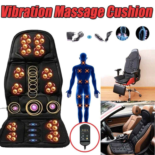 ReliefSeat | Massage-Auflage – Tragbare Shiatsu- & Knetfunktion
