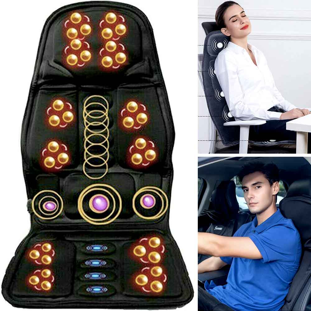 ReliefSeat | Massage-Auflage – Tragbare Shiatsu- & Knetfunktion