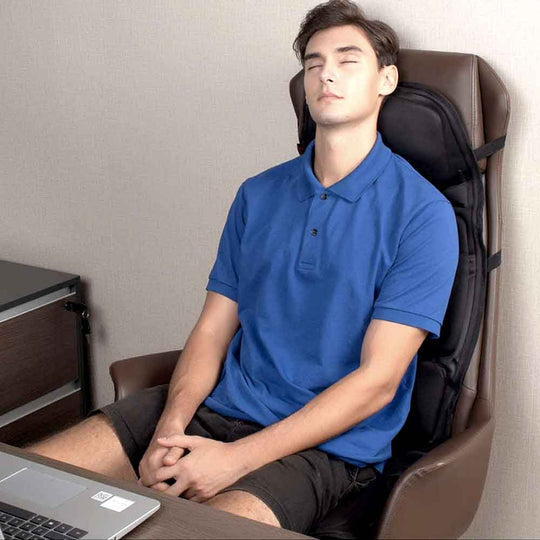 ReliefSeat | Massage-Auflage – Tragbare Shiatsu- & Knetfunktion