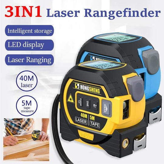 MeasurePro | Präzises 3-in-1 Infrarot-Laserbandmessgerät1