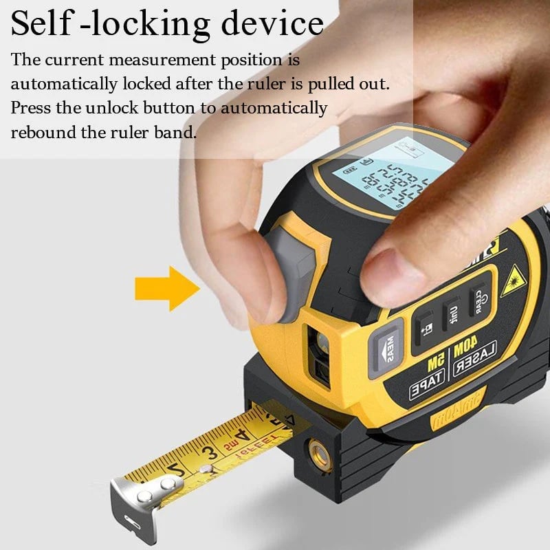 MeasurePro | Präzises 3-in-1 Infrarot-Laserbandmessgerät5