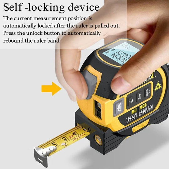 MeasurePro | Präzises 3-in-1 Infrarot-Laserbandmessgerät5