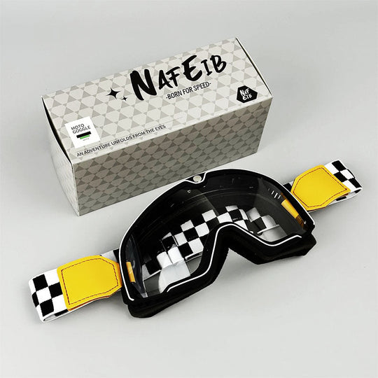 DustBlock | Herren Motorradbrille – Komfortabel & Helmkompatibel