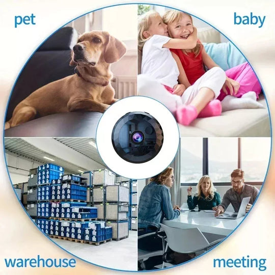 HomeWatch | Magnetische Mini-Überwachungskamera mit App-Steuerung