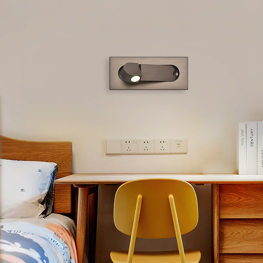 GlowPoint | Moderne Nachttischlampe – LED-Licht mit Schalter