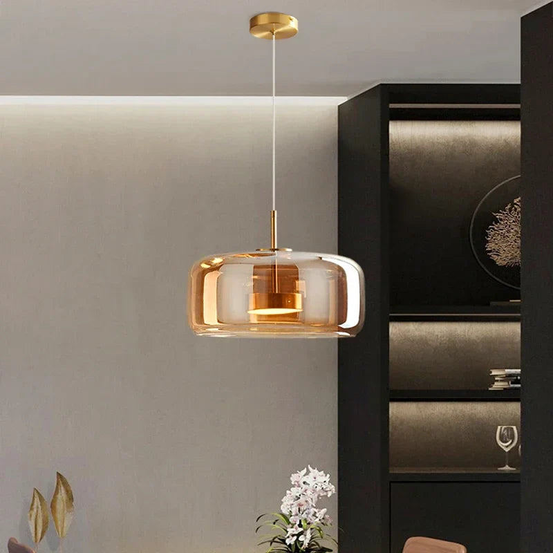 ElegantOrb | Glas Pendelleuchte