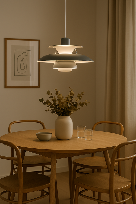 LumaDisc | Minimalistische LED-Decke mit 3000K Licht
