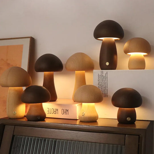 Mushglow | Einzigartige kabellose Pilzlampe2