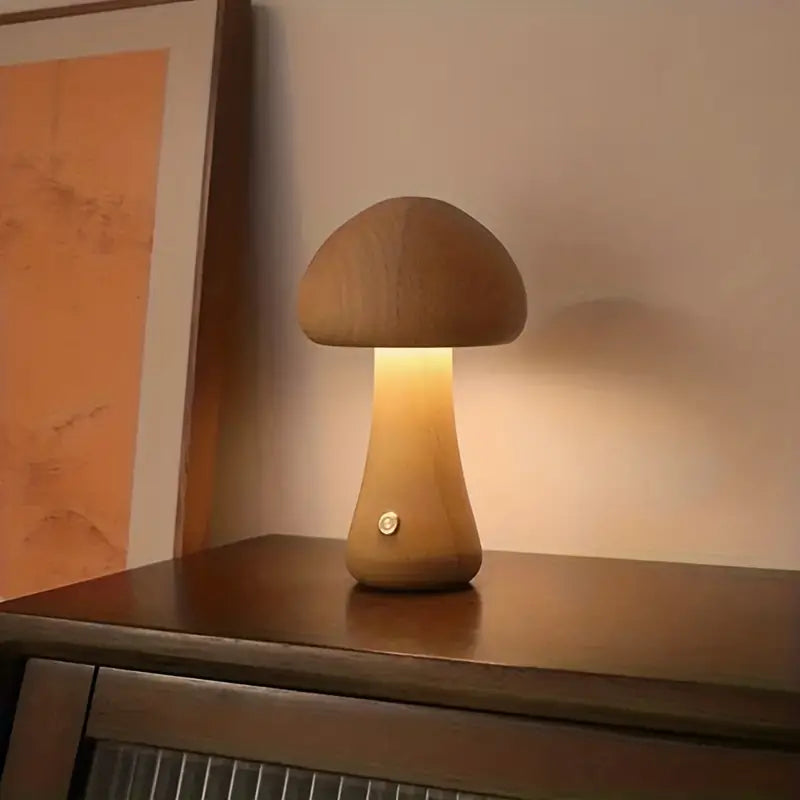 Mushglow | Einzigartige kabellose Pilzlampe5