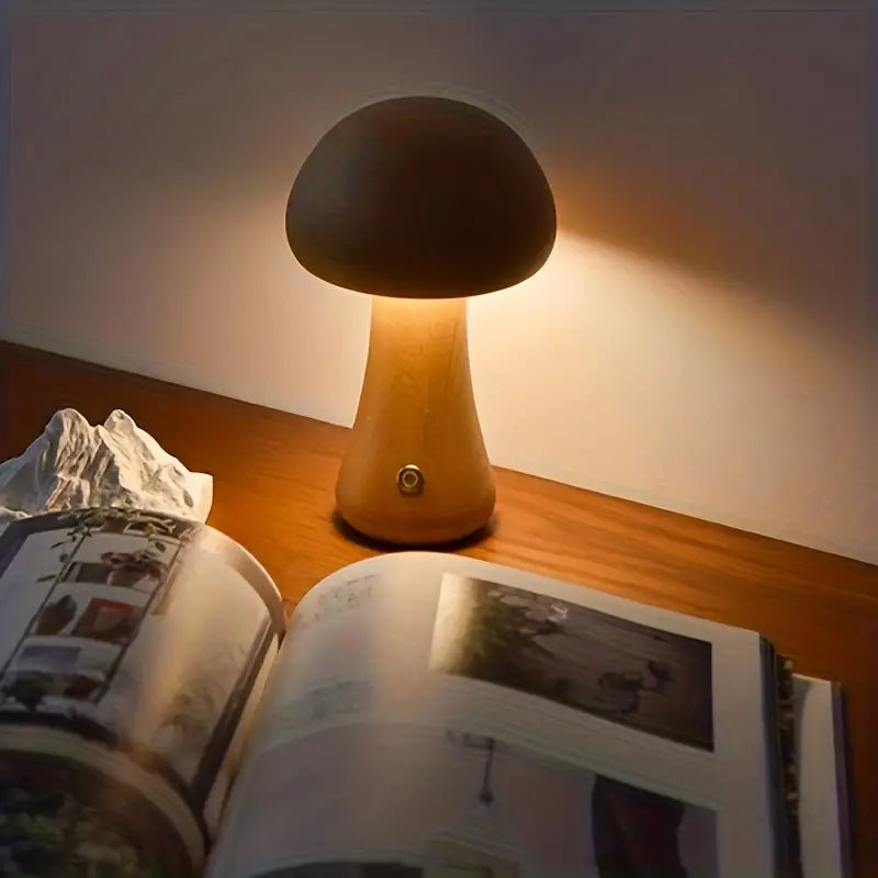 Mushglow | Einzigartige kabellose Pilzlampe7