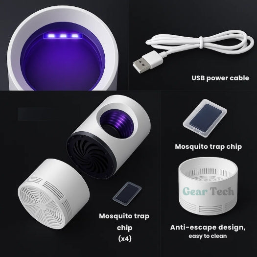 BugAway | Elektrische UV-Fliegenfalle für Innen & Außen