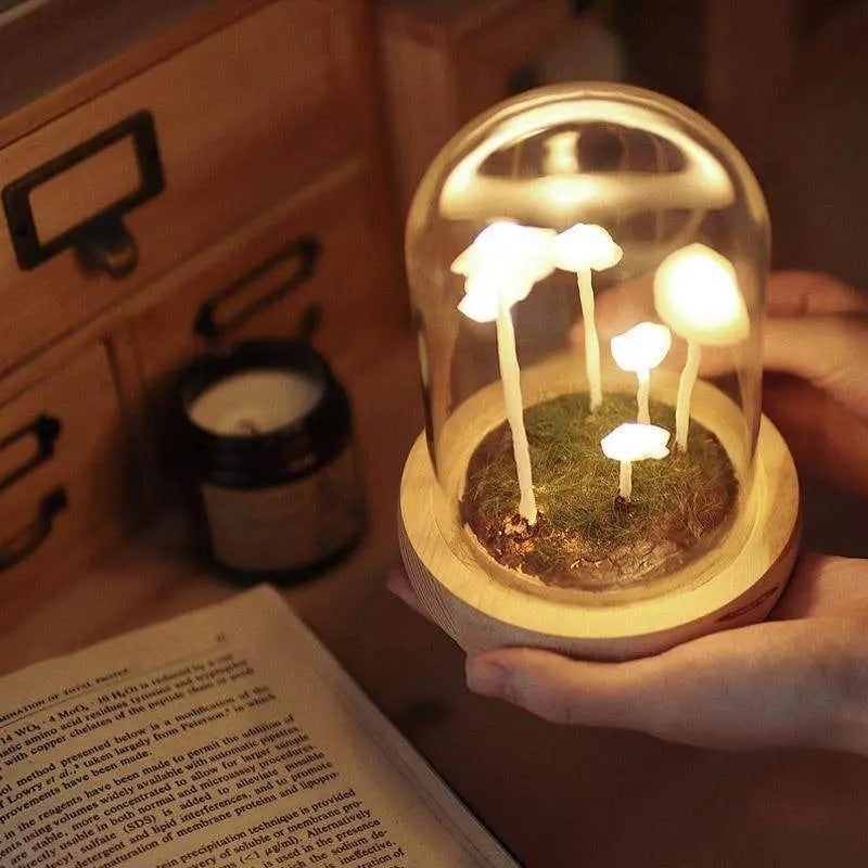 MycoGlow | Einzigartige Pilzlampe