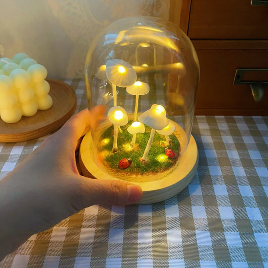 MycoGlow | Einzigartige Pilzlampe