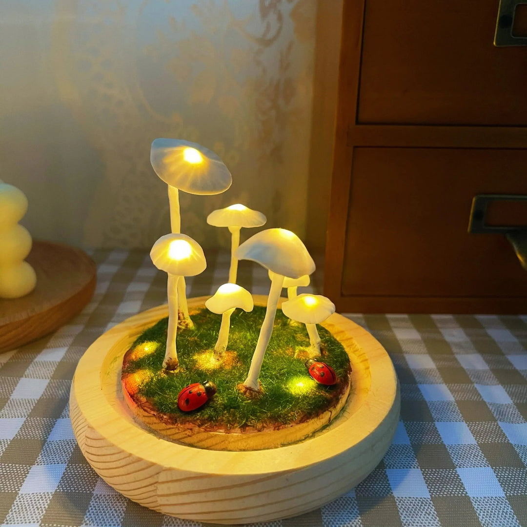 MycoGlow | Einzigartige Pilzlampe