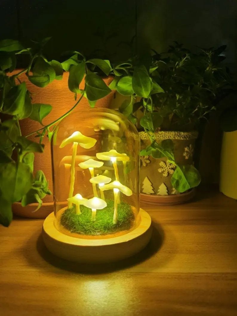 MycoGlow | Einzigartige Pilzlampe
