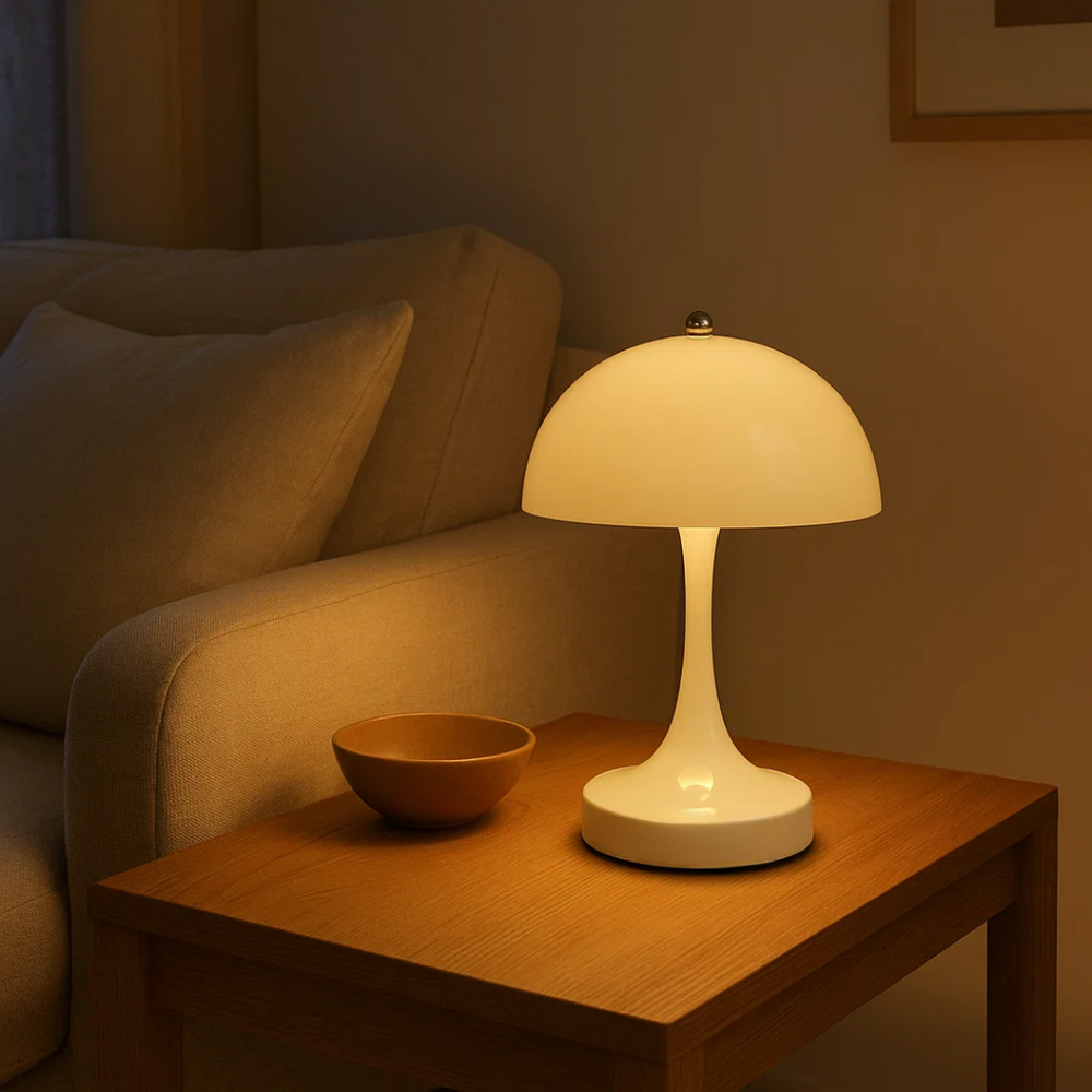 NordicMush | Moderne Kabellose Lampe