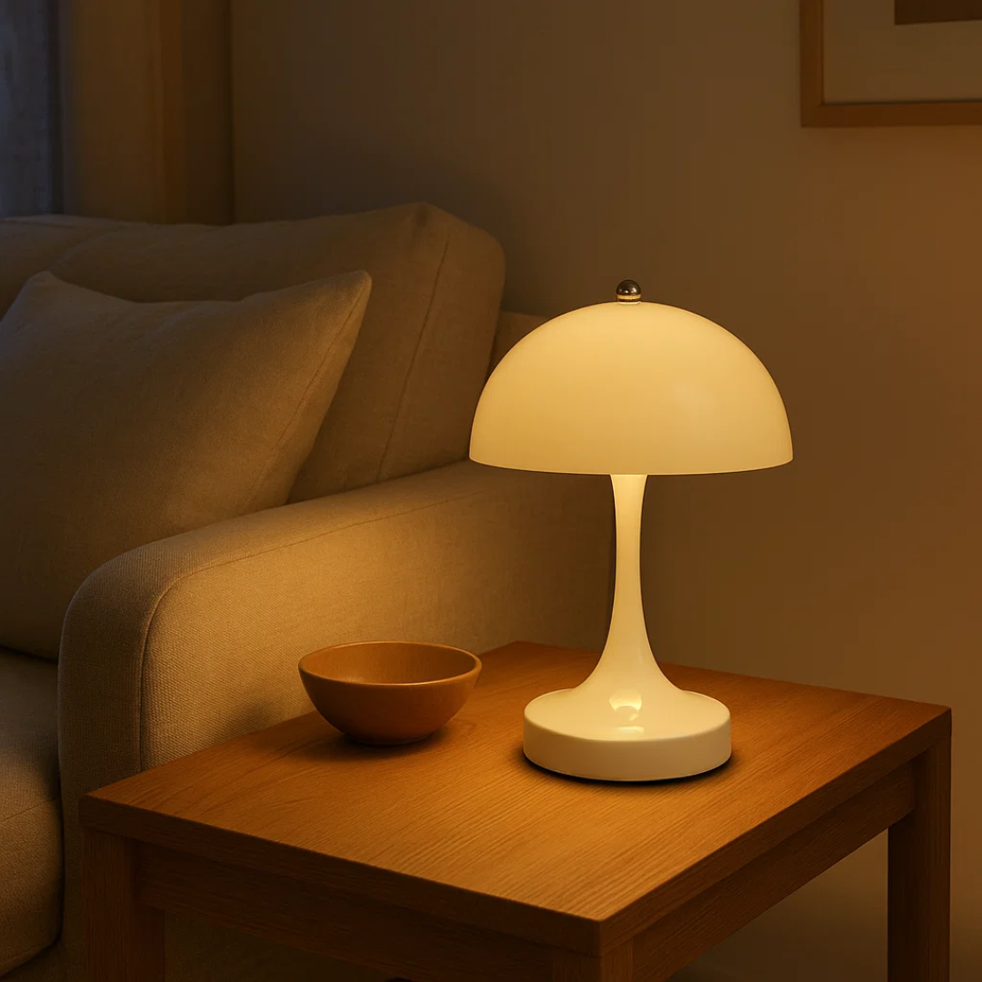 NordicMush | Moderne Kabellose Lampe