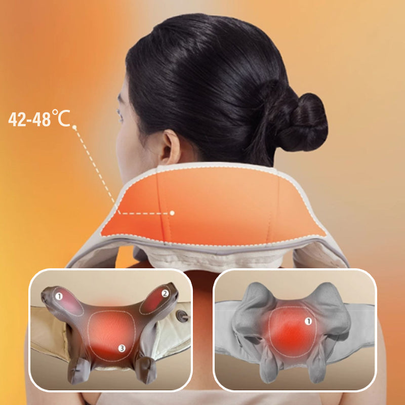 NeckEase | Ergonomisches Nackenmassagegerät für Tiefenentspannung5