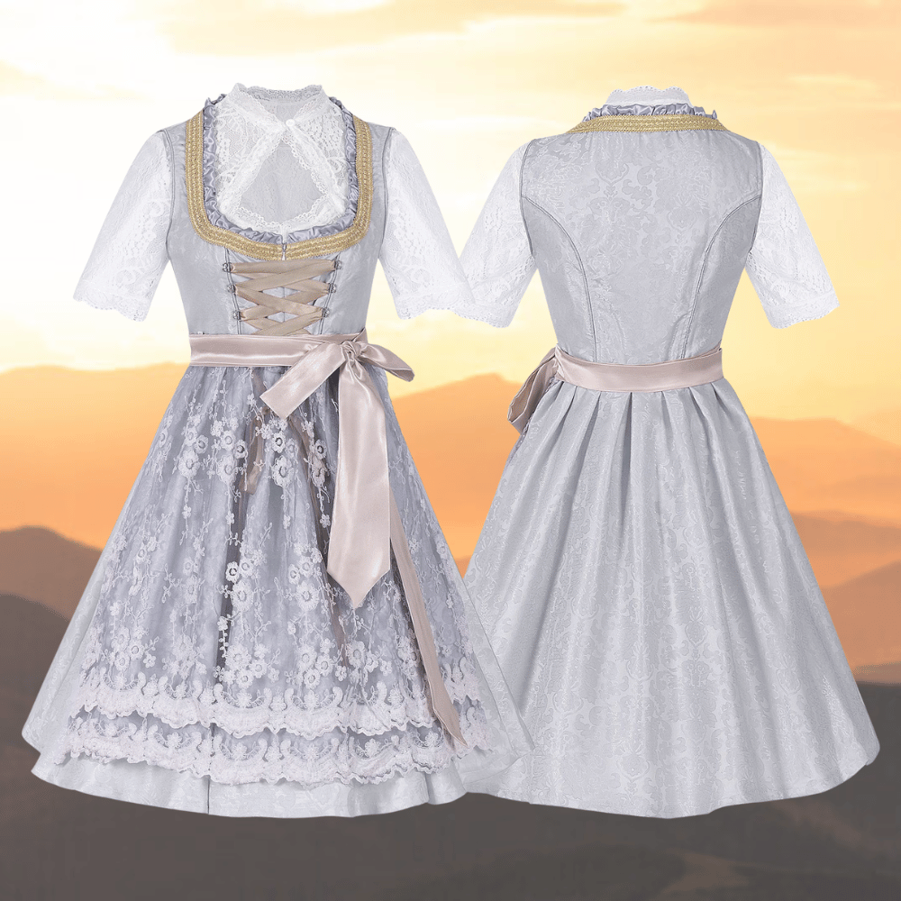 NobleWear | Einzigartige Damen-Tracht mit Schürze und Bluse1