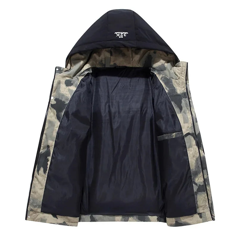 NordShield | Winterparka mit Fester Kapuze | Herren2