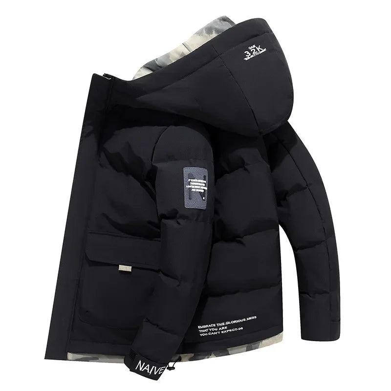 NordShield | Winterparka mit Fester Kapuze | Herren4