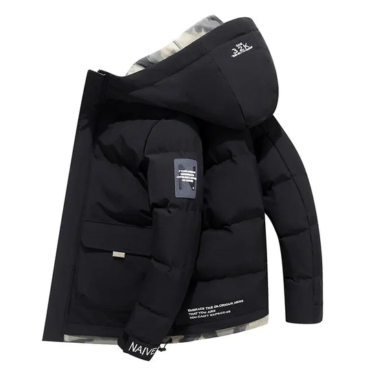 NordShield | Winterparka mit Fester Kapuze | Herren4